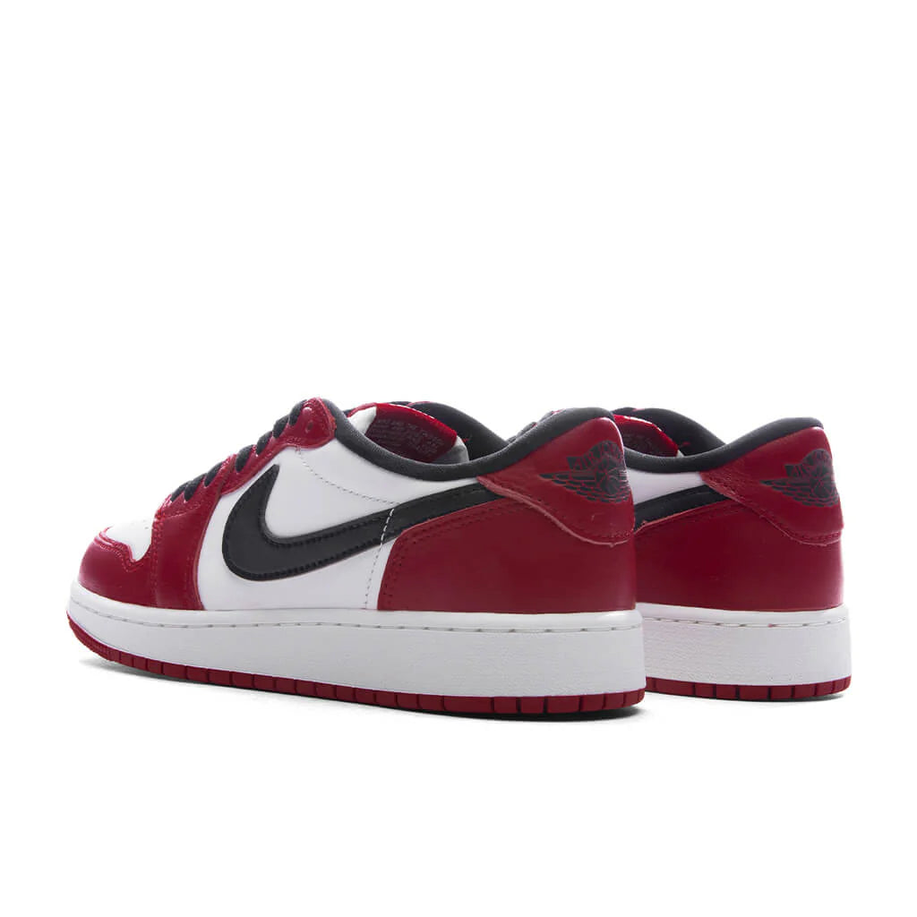 Air Jordan 1 Retro Low OG Chicago GS Varsity Red Black Summit White