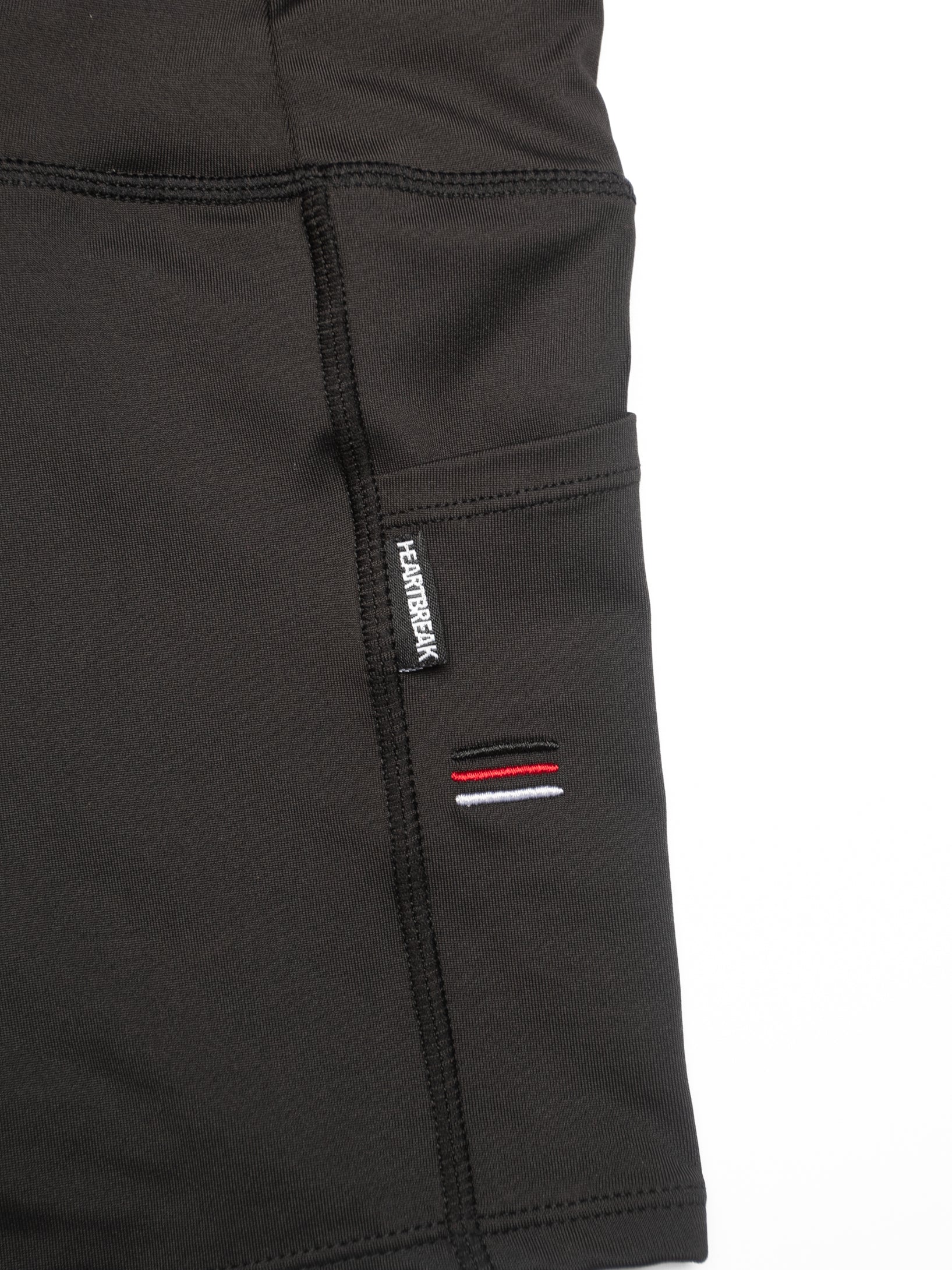 Heartbreak Womens Triple Pocket 2 Running Shorts