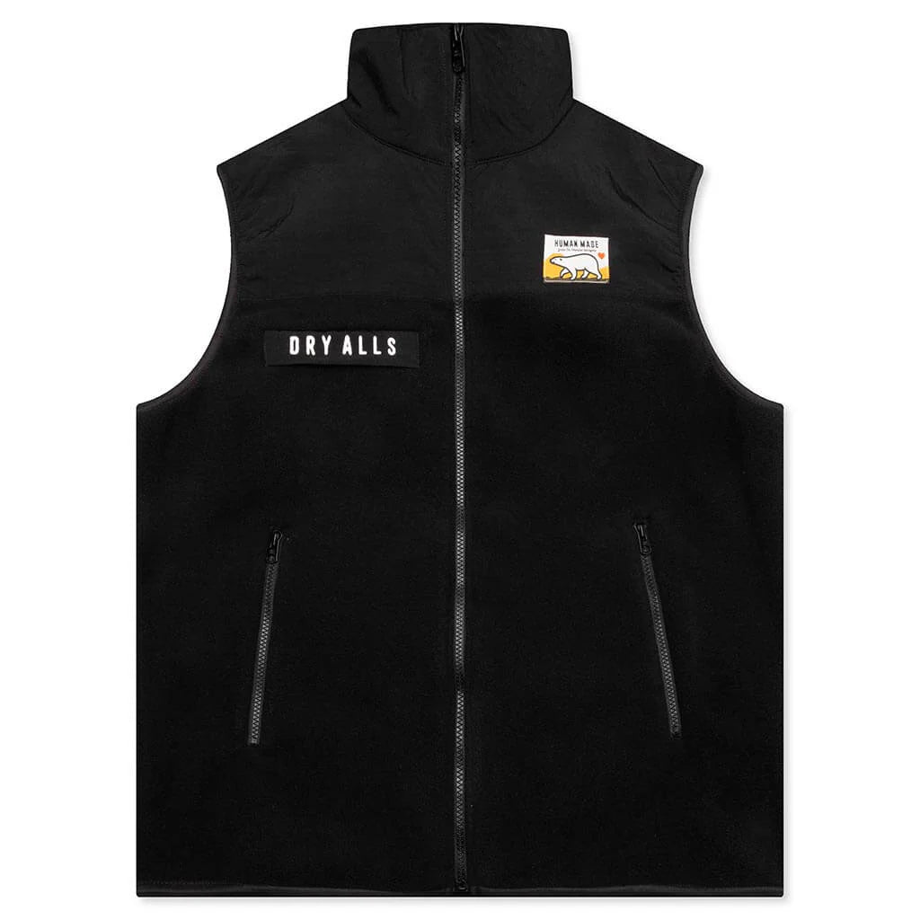 Fleece Vest Black