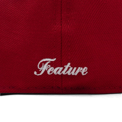 FEATURE x New Era 59FIFTY Fitted Wool Red