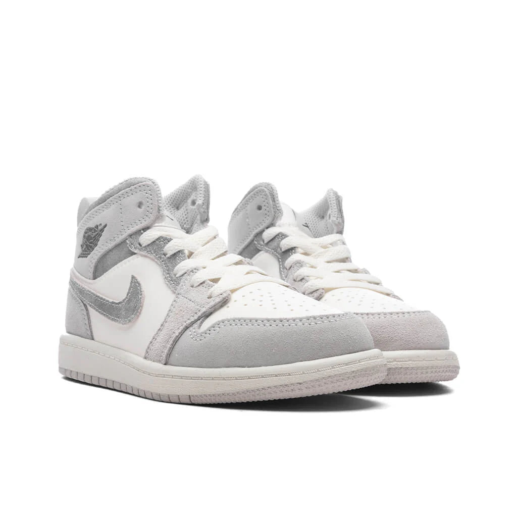 Jordan 1 Mid SE PS Neutral Grey Smoke Grey Sail