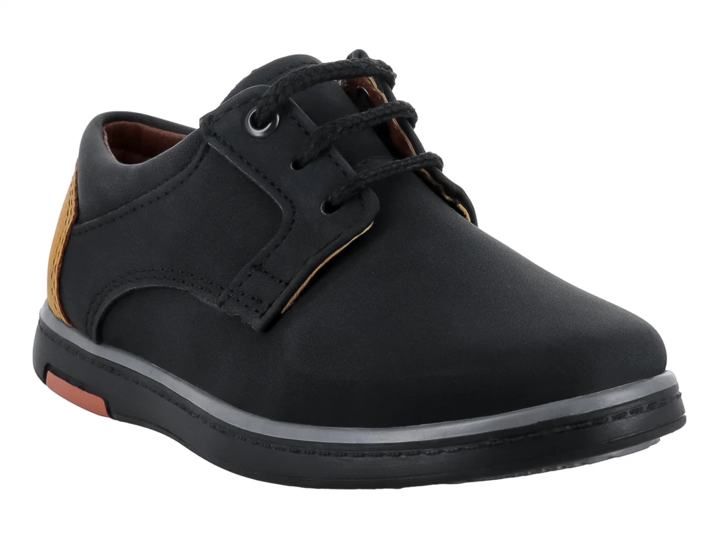 Zapatos Germany Negro Amarillo para Niño
