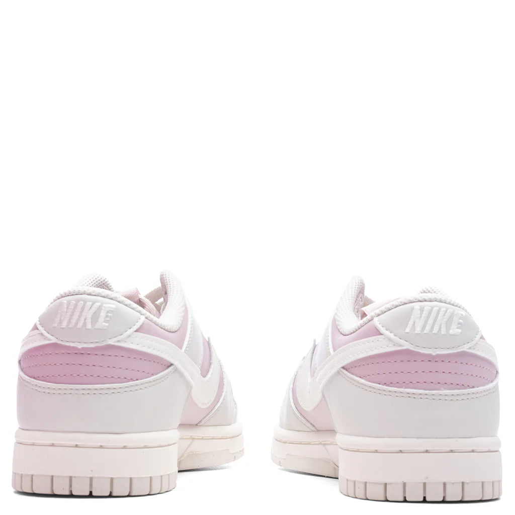 Womens Dunk Low Next Nature Light Bone Sail Platinum Violet