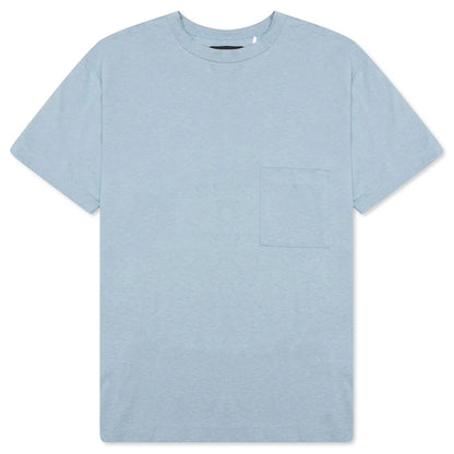 Jersey Braque Pocket Tee Sea Ice