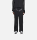 Sp5der Rhinestone Track Mens Pants Black