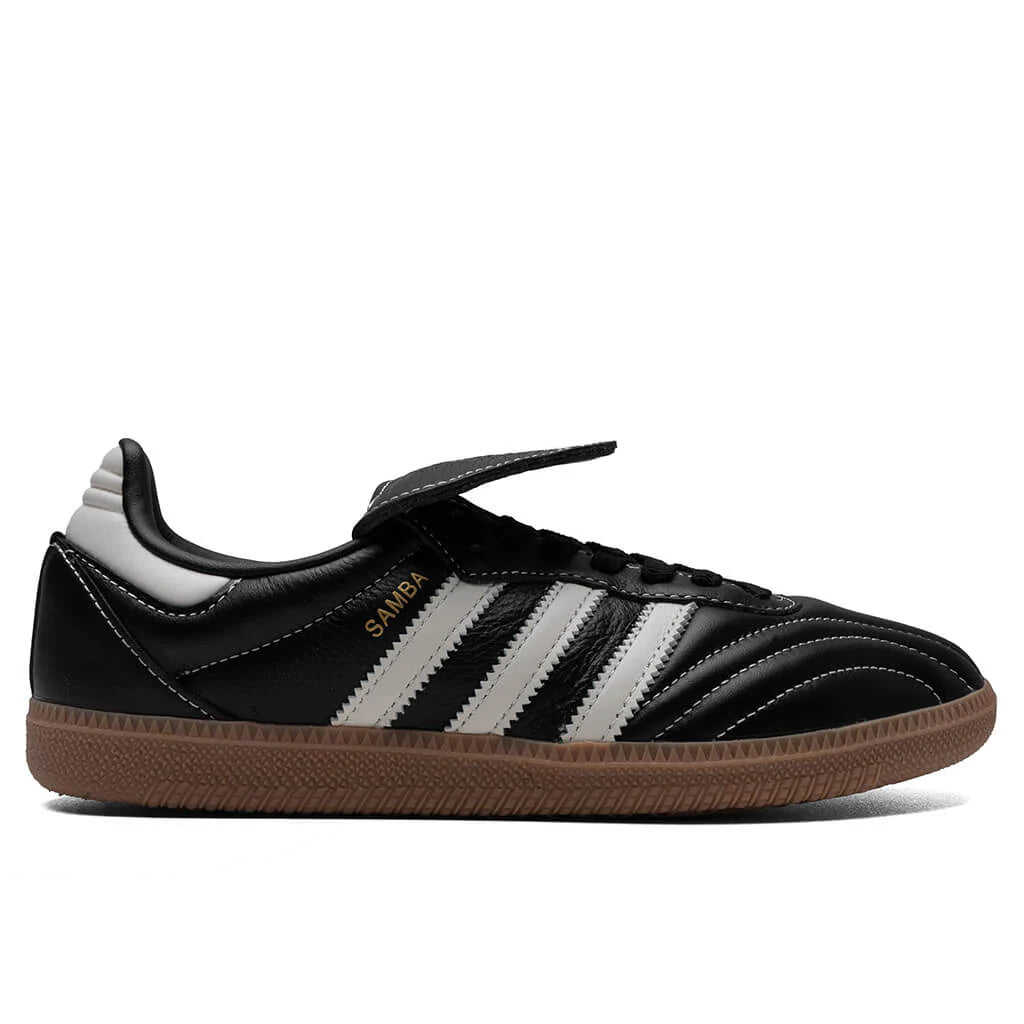 Womens Samba Long Tongue Core Black Cream White Gum