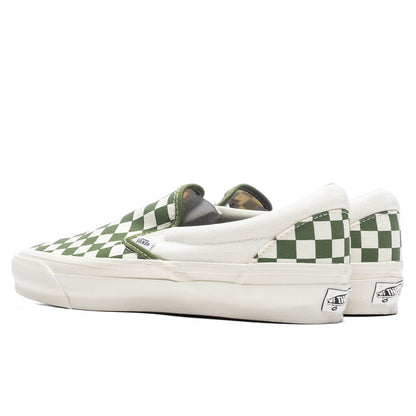 Premium Slip On 98 Checkerboard Pesto