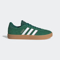 adidas VL Court 30 Shoes Dark Green White Collegiate Burgundy