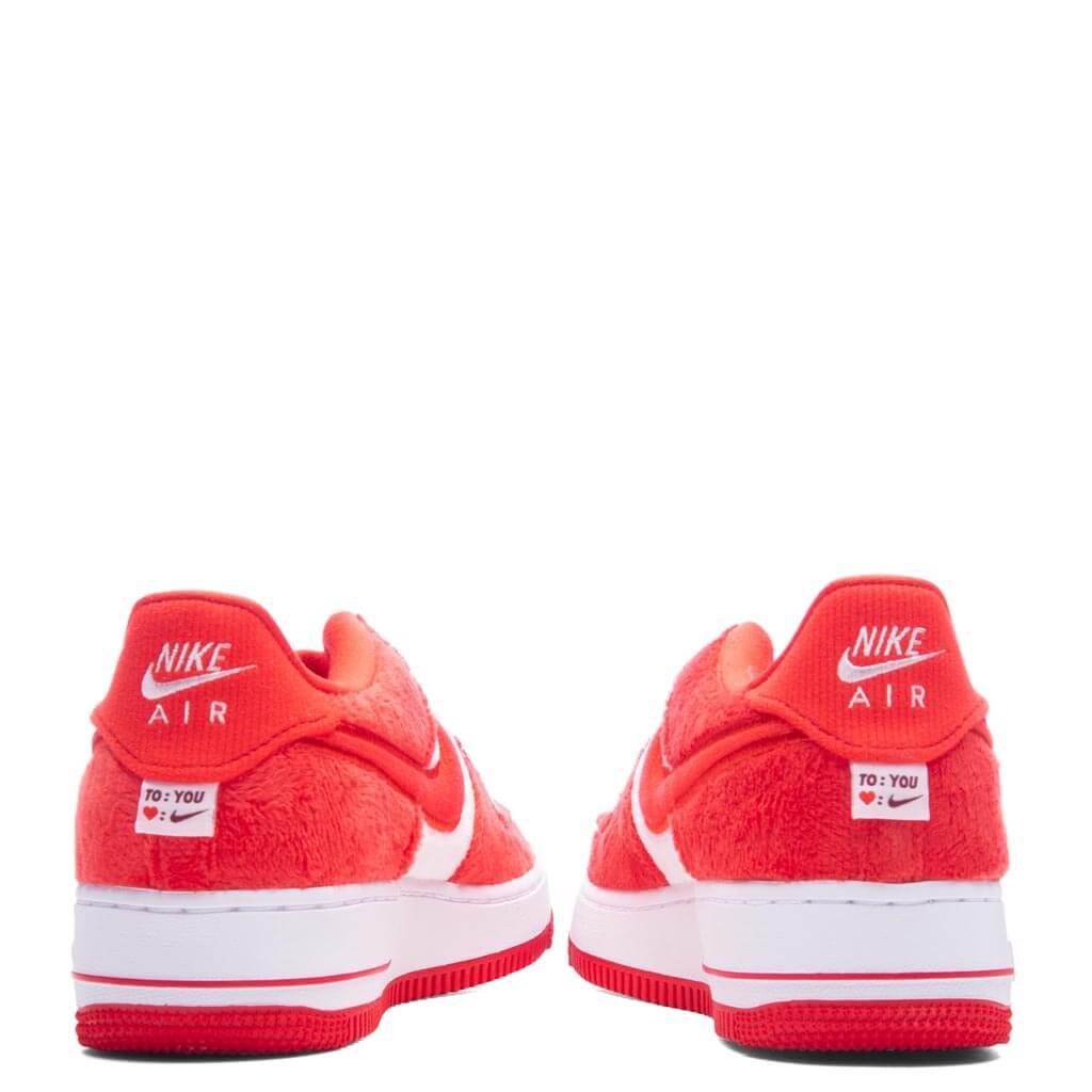 Air Force 1 LV8 2 GS Valentines Day Fire Red Light Crimson Pink Foam