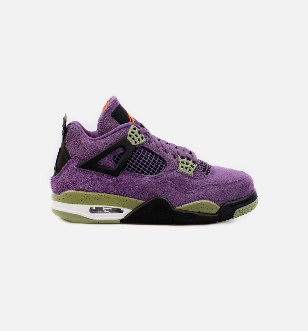 Air Jordan 4 Retro Canyon Purple Womens Lifestyle Shoe Purple