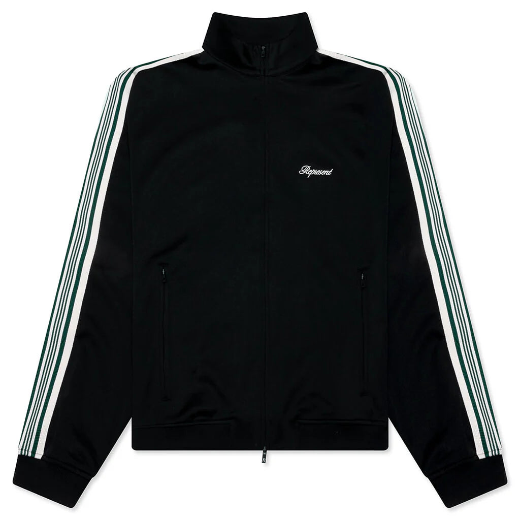 Taped Track Jacket Jet Black