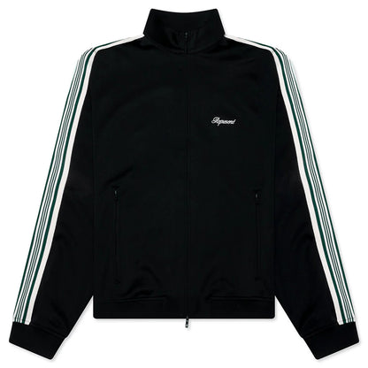 Taped Track Jacket Jet Black
