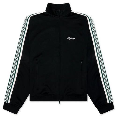 Taped Track Jacket Jet Black