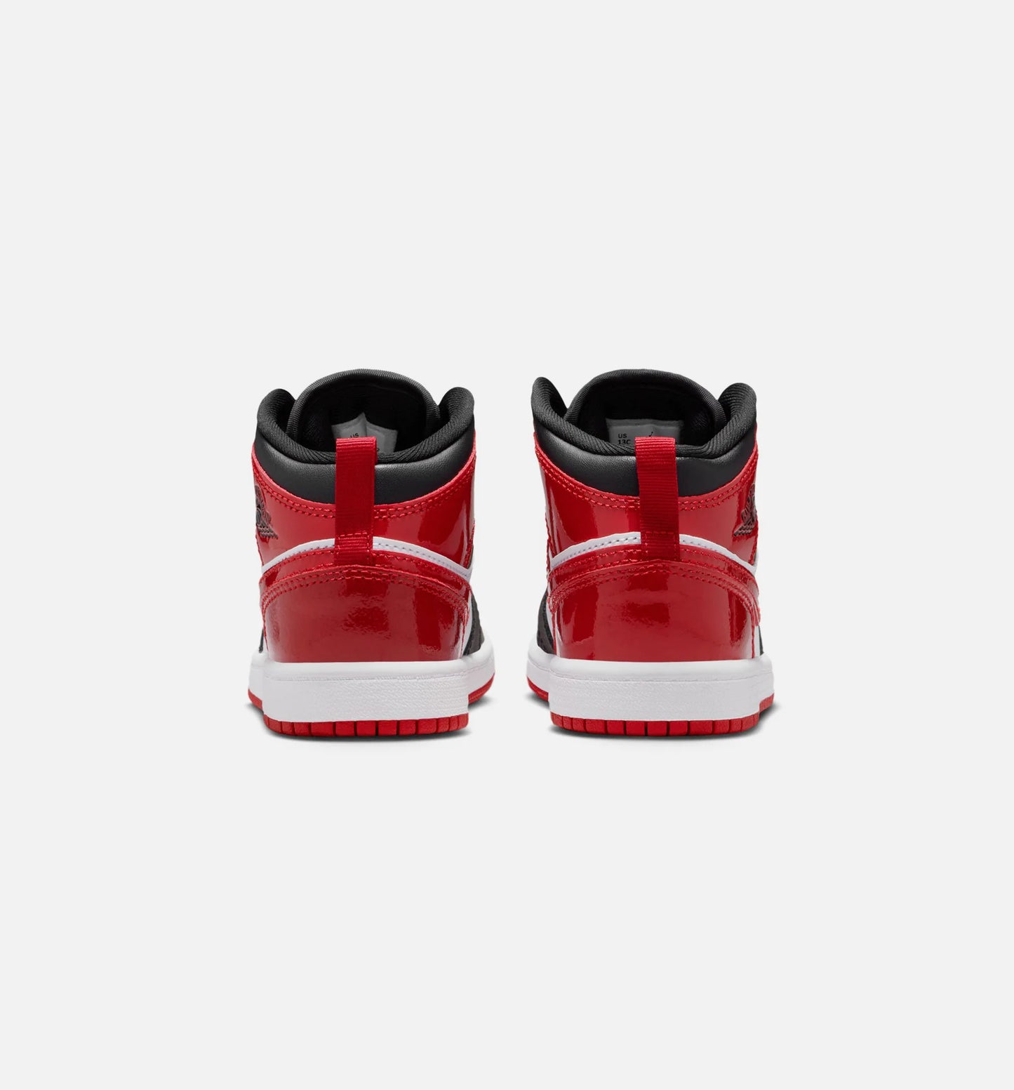 Air Jordan 1 Mid SE Preschool Lifestyle Shoe Black White Varsity Red