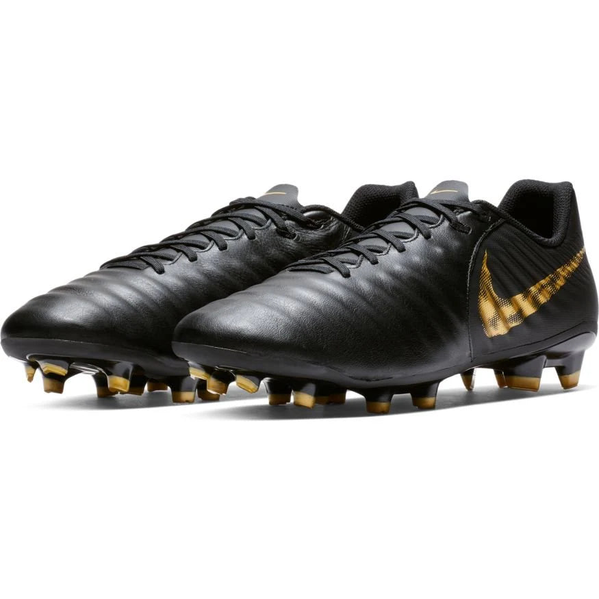 Nike Legend 7 Academy FG Firm Ground Soccer Cleats Black Gold