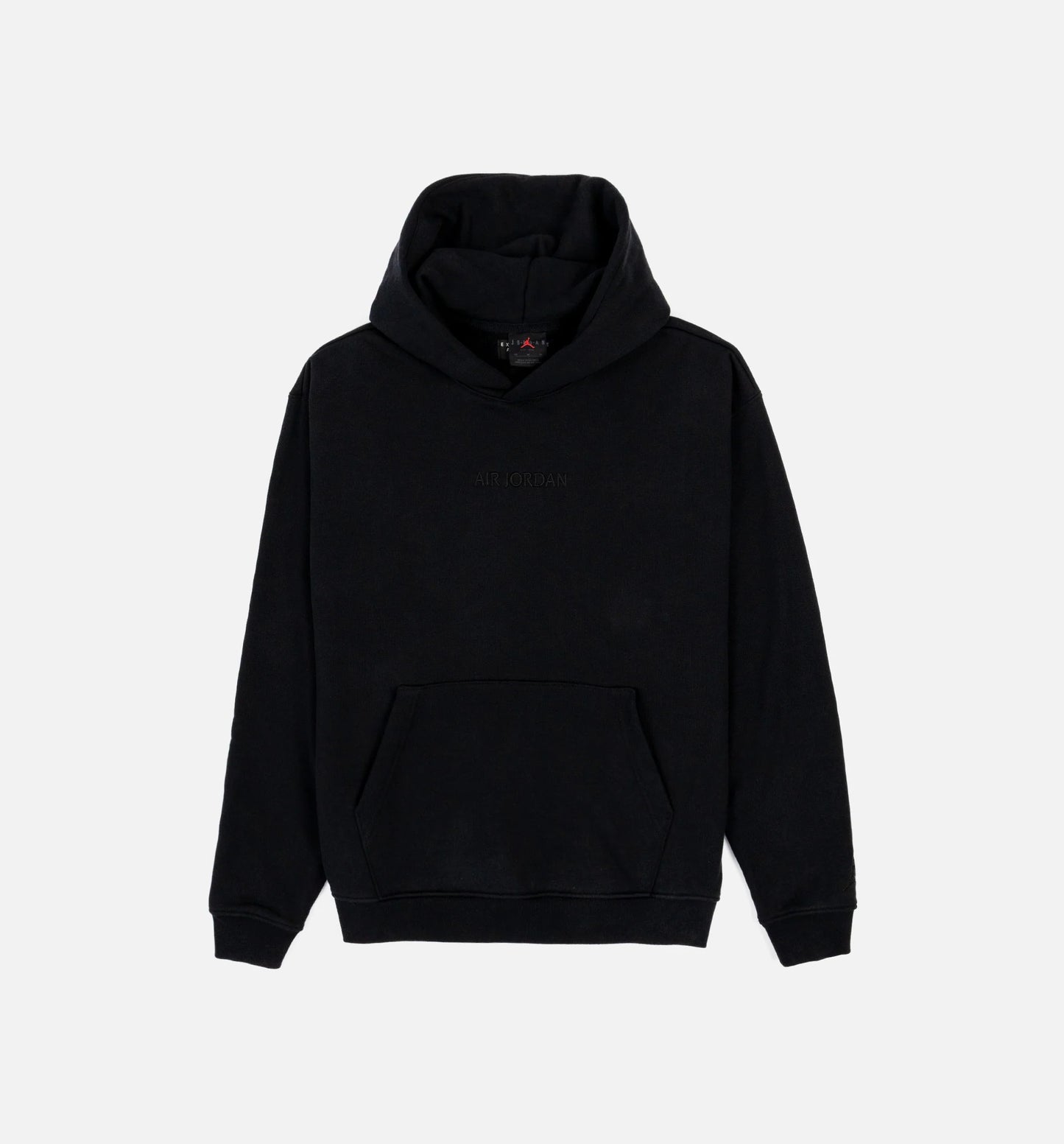 Wordmark Fleece Mens Hoodie Black