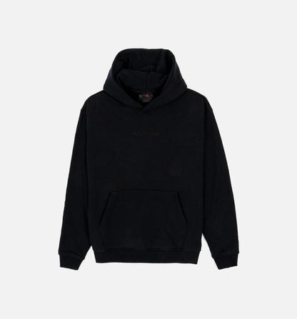 Wordmark Fleece Mens Hoodie Black
