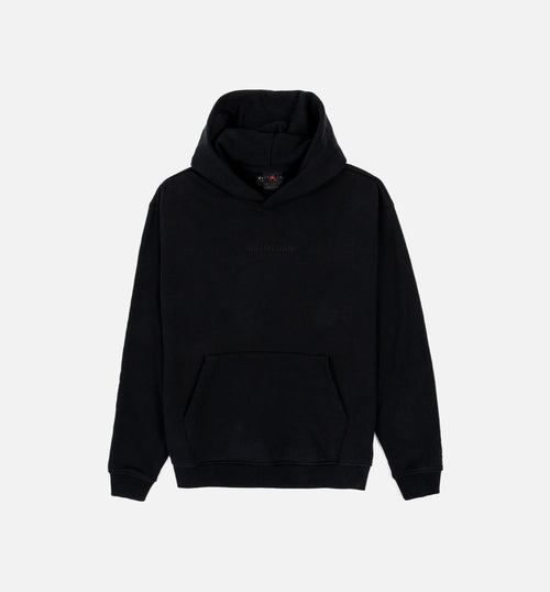 Wordmark Fleece Mens Hoodie Black