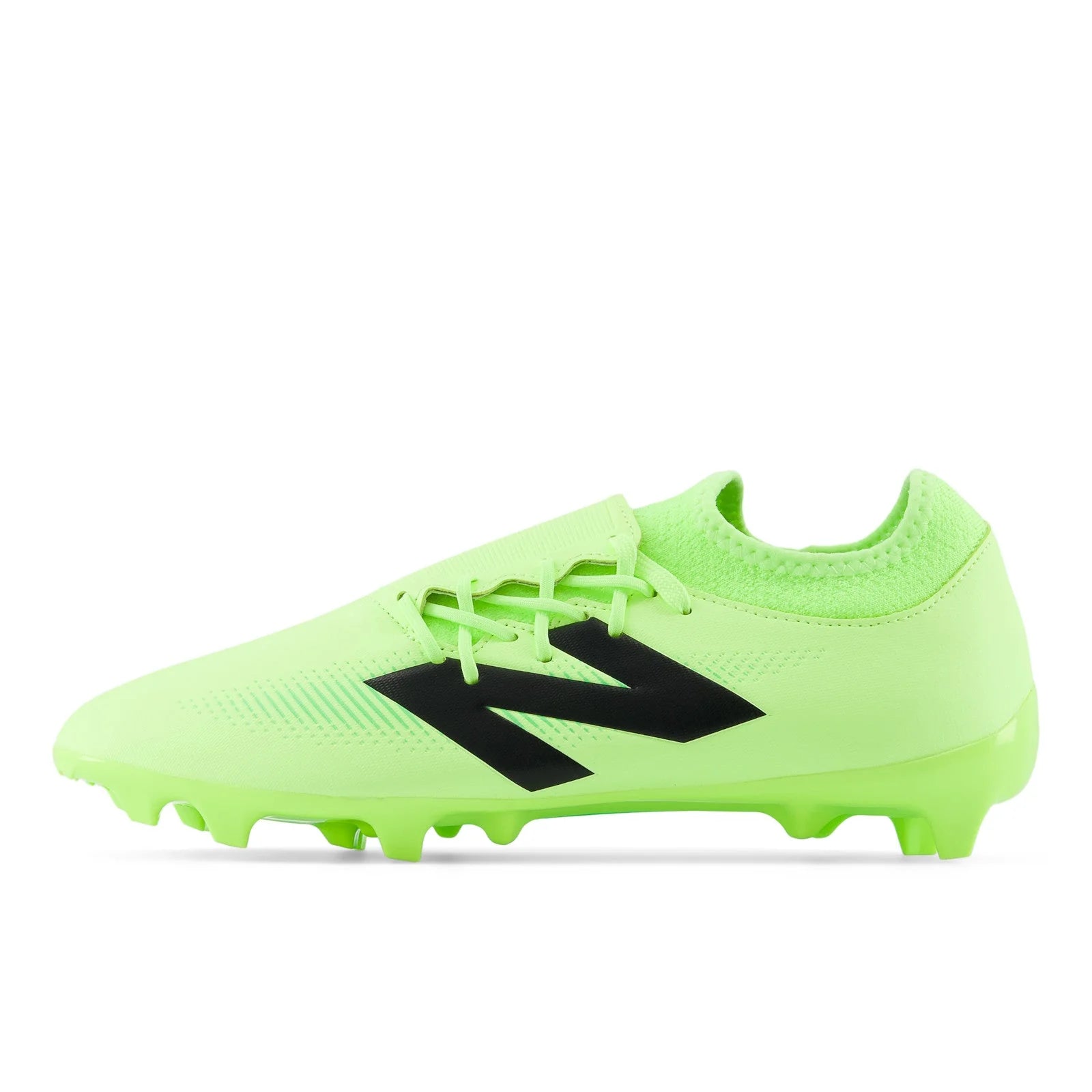 New Balance Furon Dispatch FG V7 FG Firm Ground Soccer Cleats Bleached Lime Glow Black
