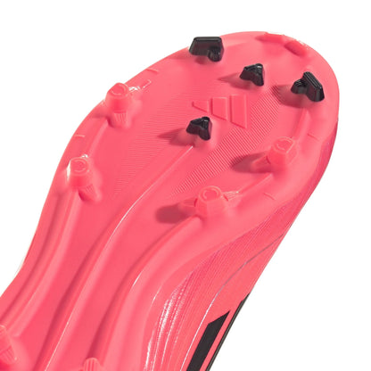 adidas Kids F50 League FG MG Multi Ground Soccer Cleats Turbo Black