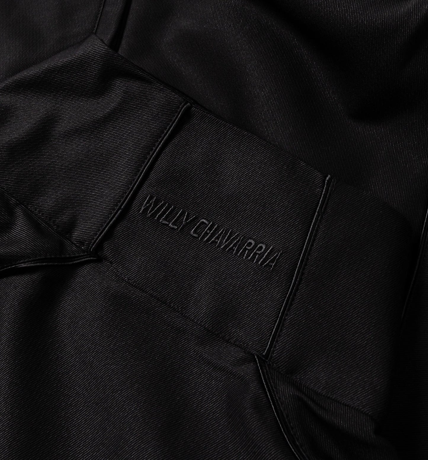Willy Chavarria x Adidas Track Zipped Mens Jacket Black