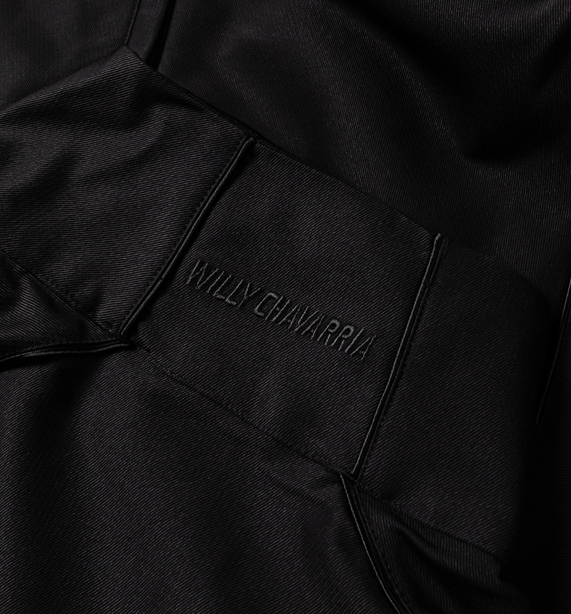 Willy Chavarria x Adidas Track Zipped Mens Jacket Black