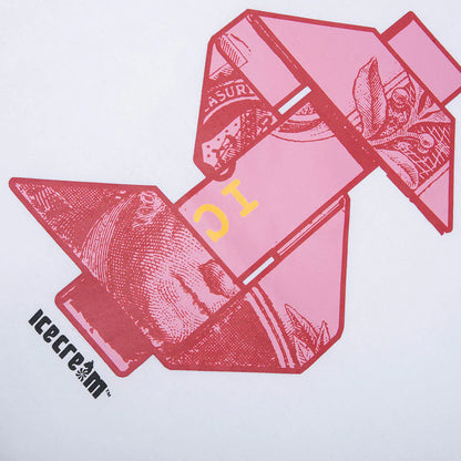 Origami S S Tee White