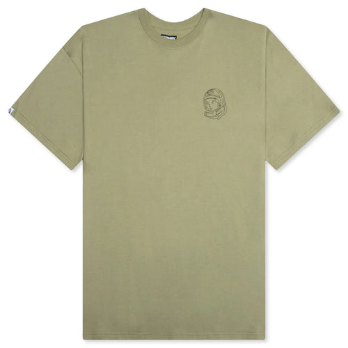 BB Linework S S Knit Oil Green