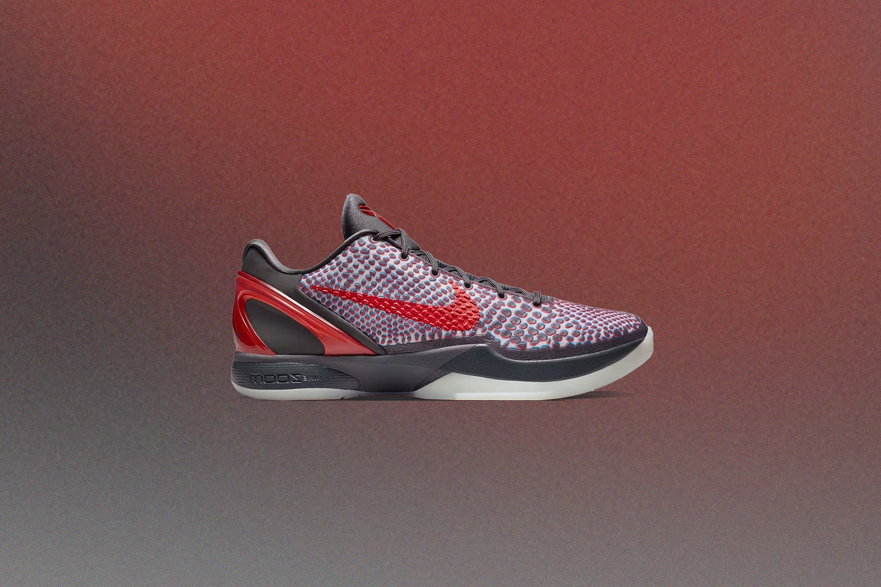Kobe 6 Protro 3D Dark Grey Chlorine Blue Daring Red