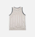 Mens Jersey Clear Brown White