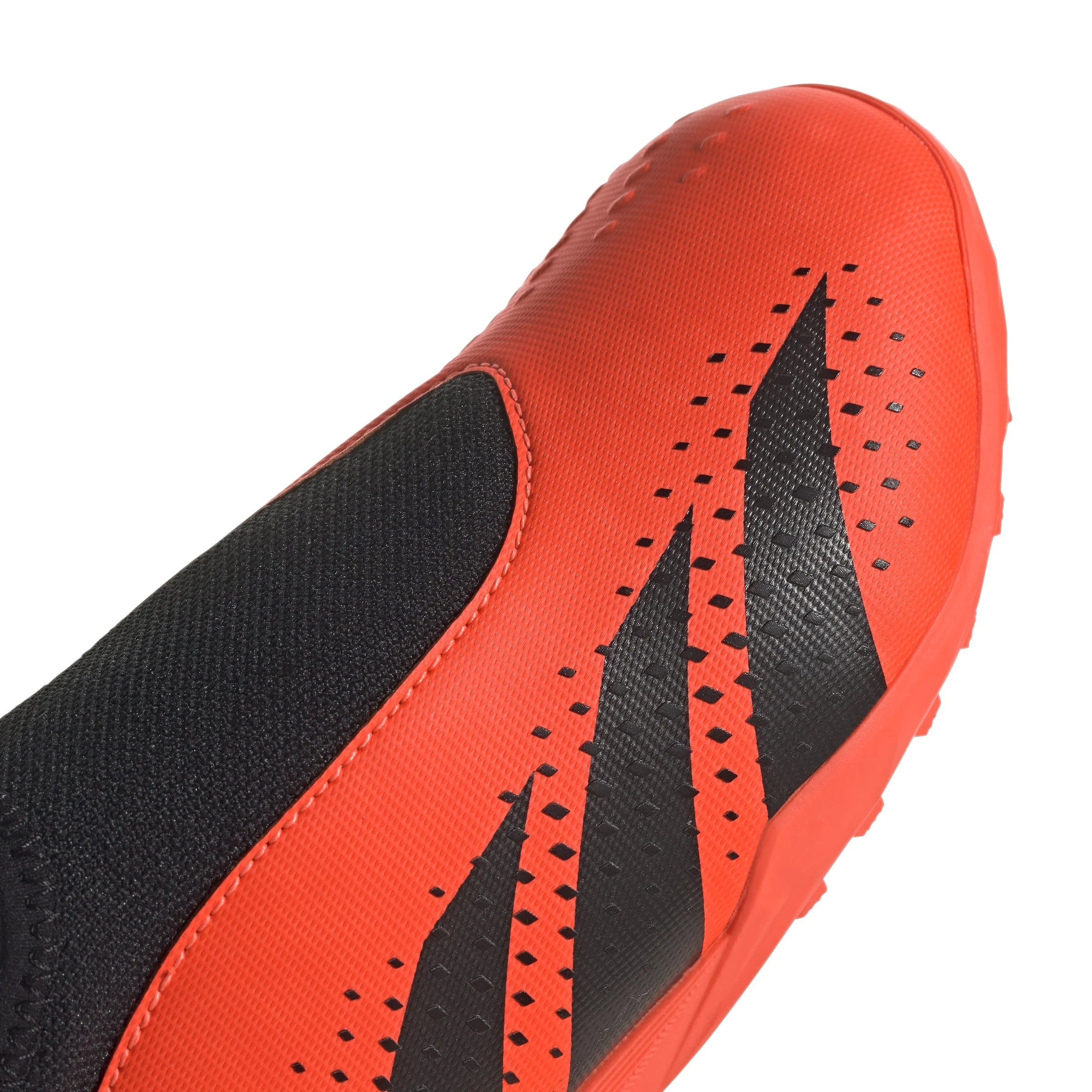 adidas Predator Accuracy3 Laceless TF Turf Youth Soccer Cleats Solar Orange Black