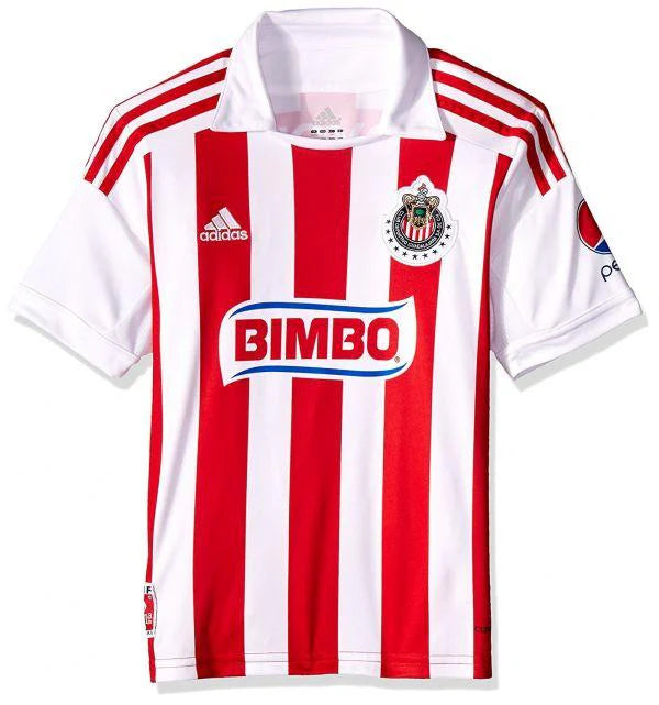 adidas Chivas Home Youth Jersey Red White