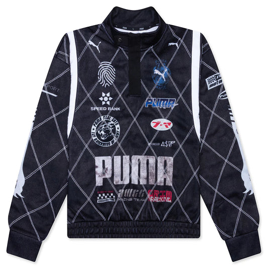 Puma x AAP Rocky Distressed Sweat Shirt Black