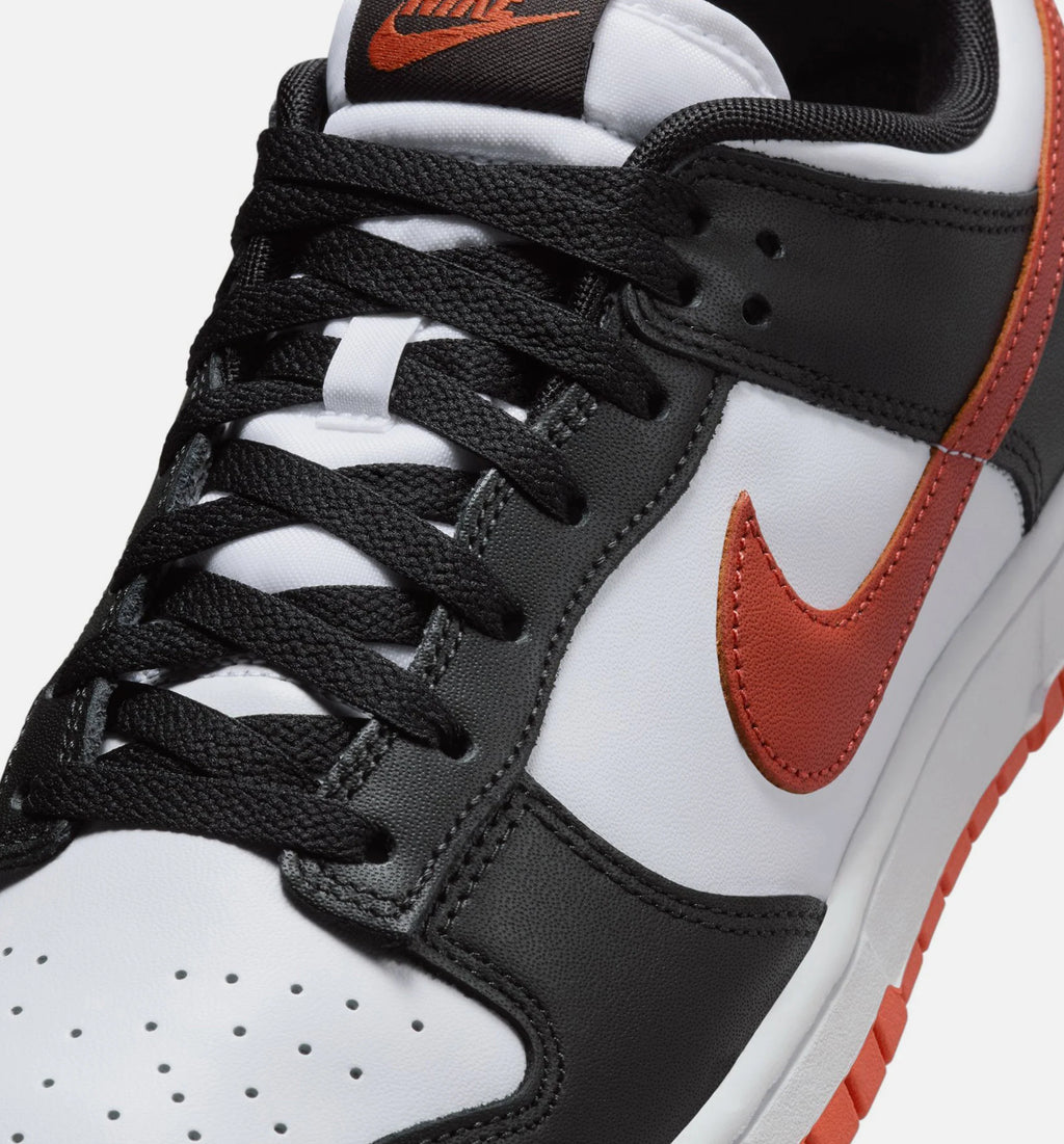 Dunk Low Dragon Red Mens Lifestyle Shoe White Dragon Red Black