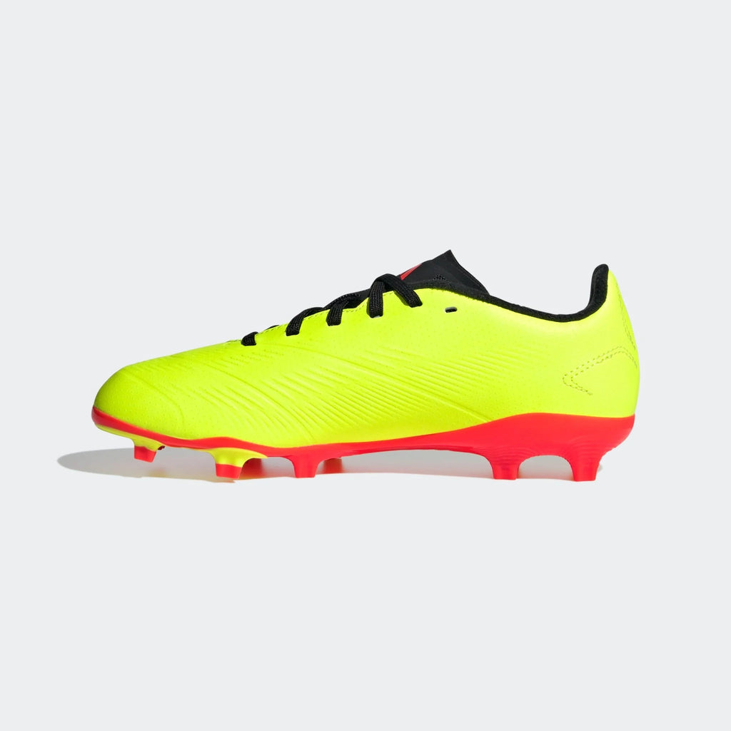 adidas Predator League FG J Firm Ground Soccer Cleats Team Solar Yellow Black Solar Red