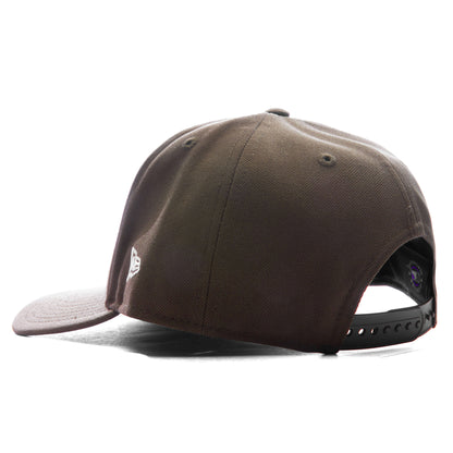 9FIFTY A Frame Snapback Upside Down Los Angeles Dodgers Walnut