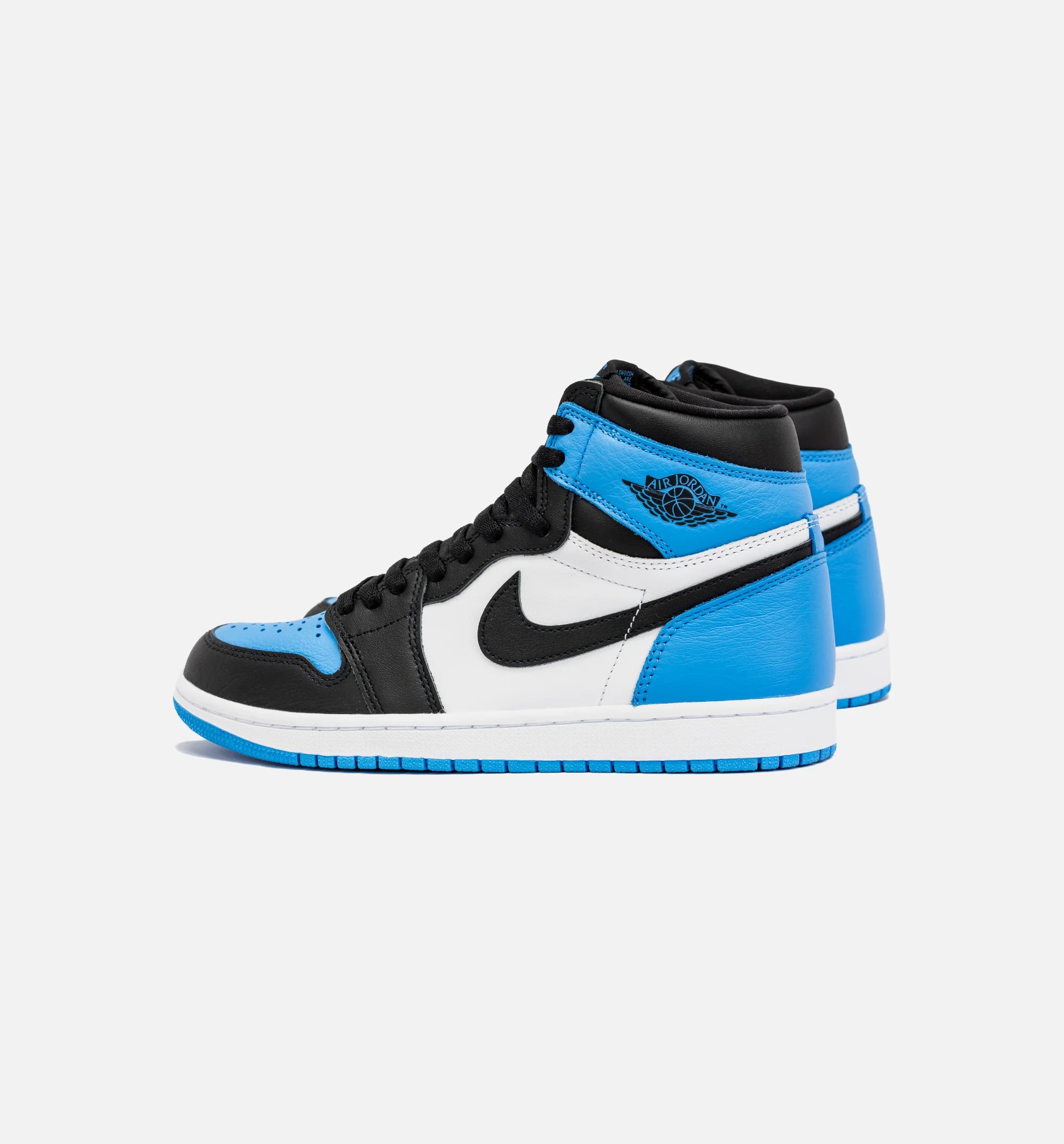 Air Jordan 1 Retro High OG University Blue Mens Lifestyle Shoe Black Blue