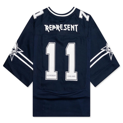 Represent x Iron Maiden Anniversary Jersey Mid Blue