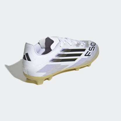 adidas F50 League Firm Multi Ground Boots Kids White Black