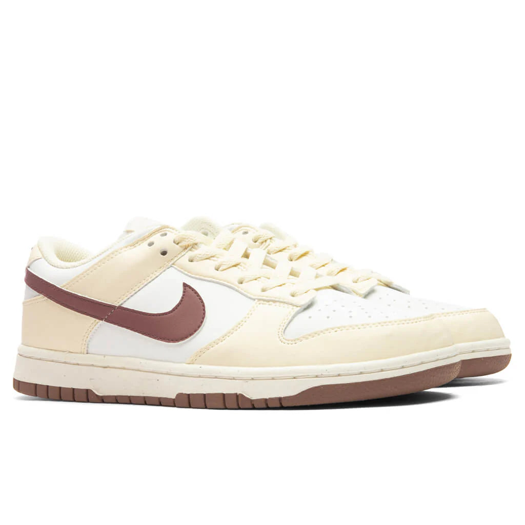 Womens Dunk Low Next Nature Coconut Milk Smokey Mauve Summit White
