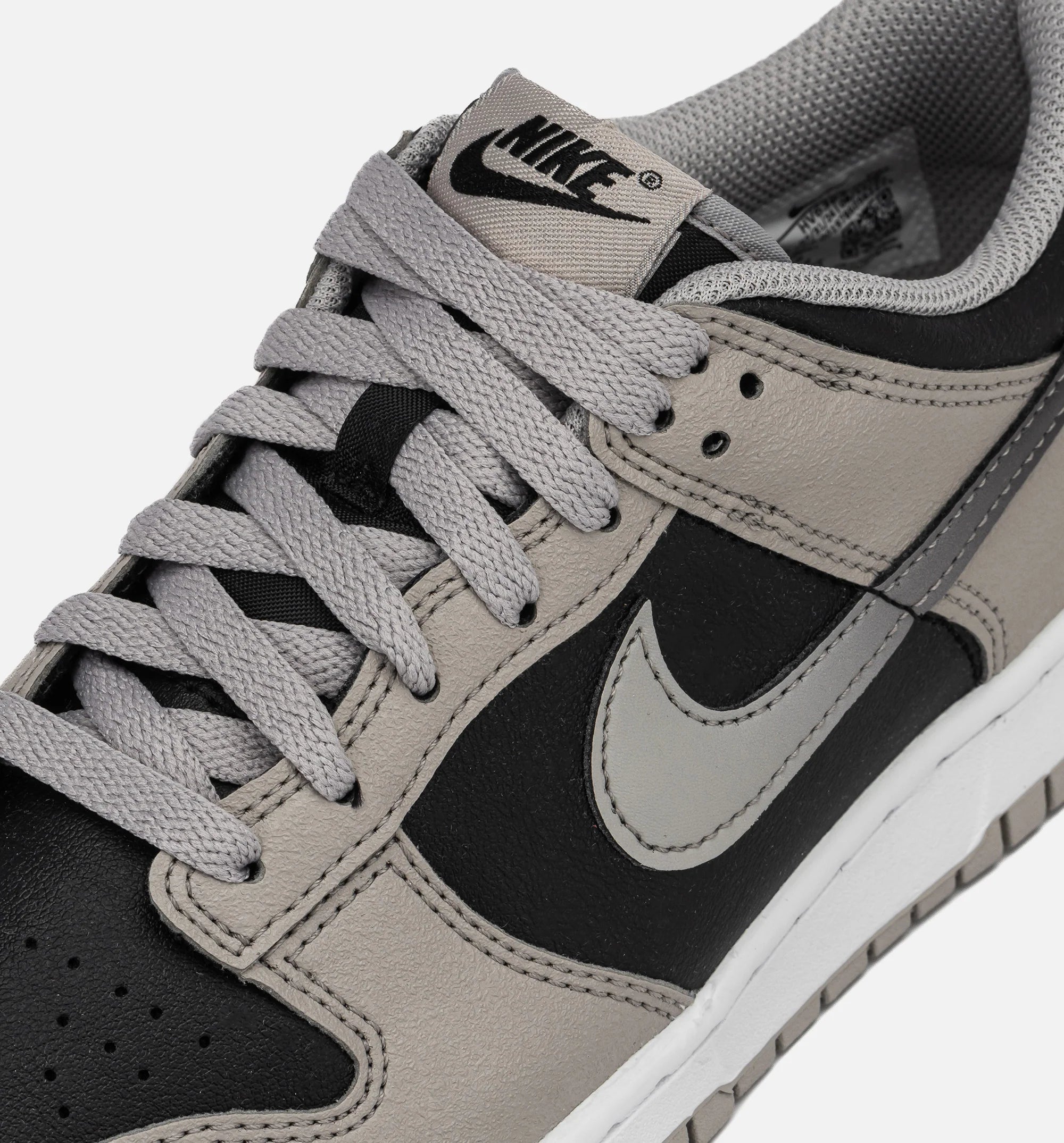 Dunk Low Grade School Lifestyle Shoe Grey White Black