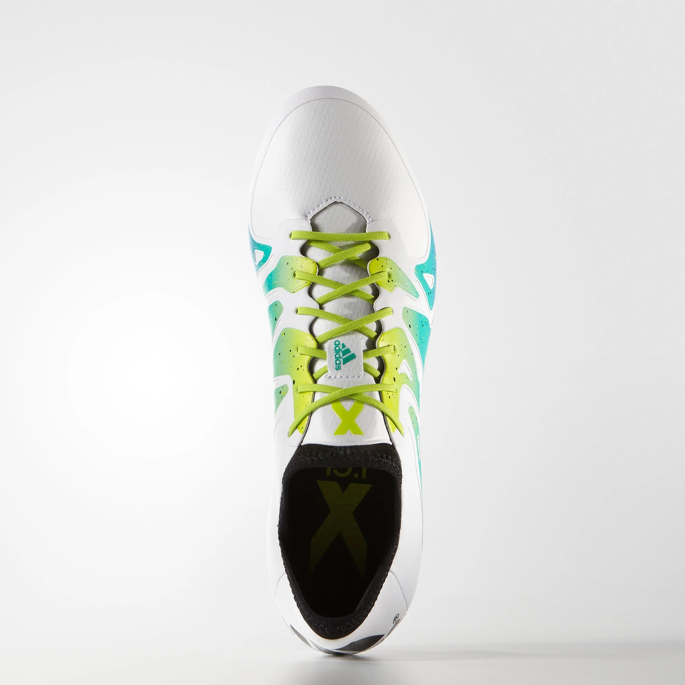 adidas X 151 FG AG Multi Ground Soccer Cleats White Solar Slime Black