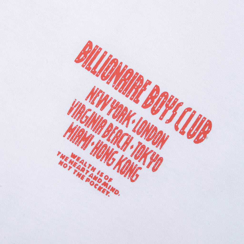 Outside S S Tee White