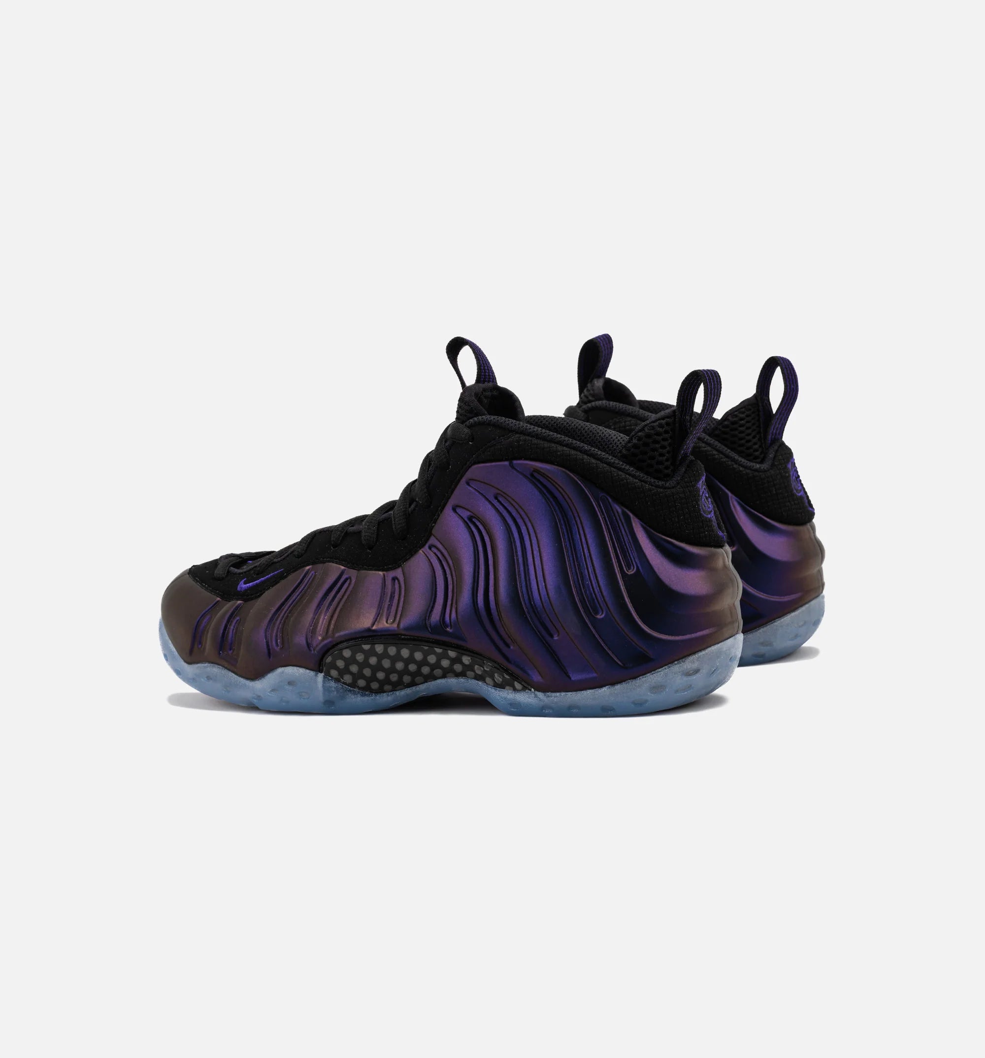 Air Foamposite One Varsity Purple Mens Lifestyle Shoe Black Purple