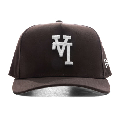 9FIFTY A Frame Snapback Upside Down Los Angeles Dodgers Walnut