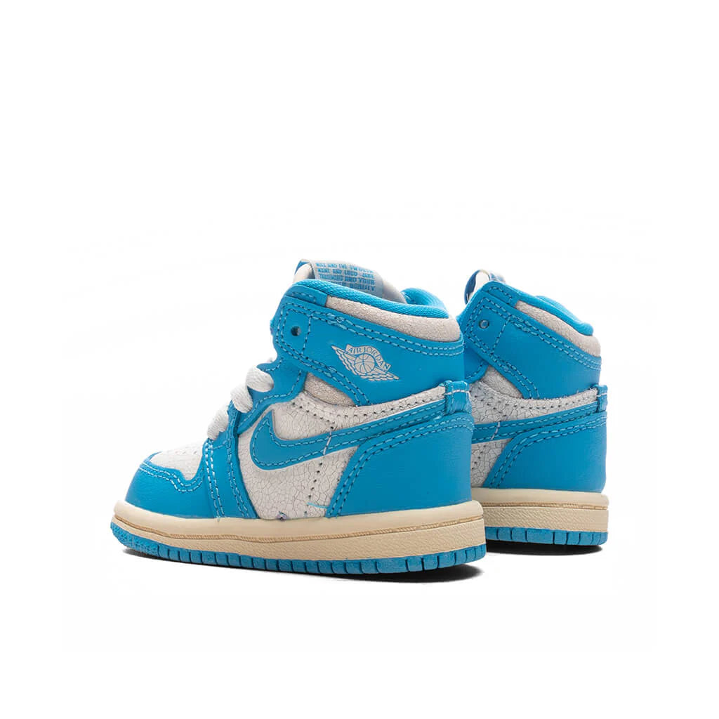 Air Jordan 1 Retro High OG UNC Reimagined TD Dark Powder Blue Sail