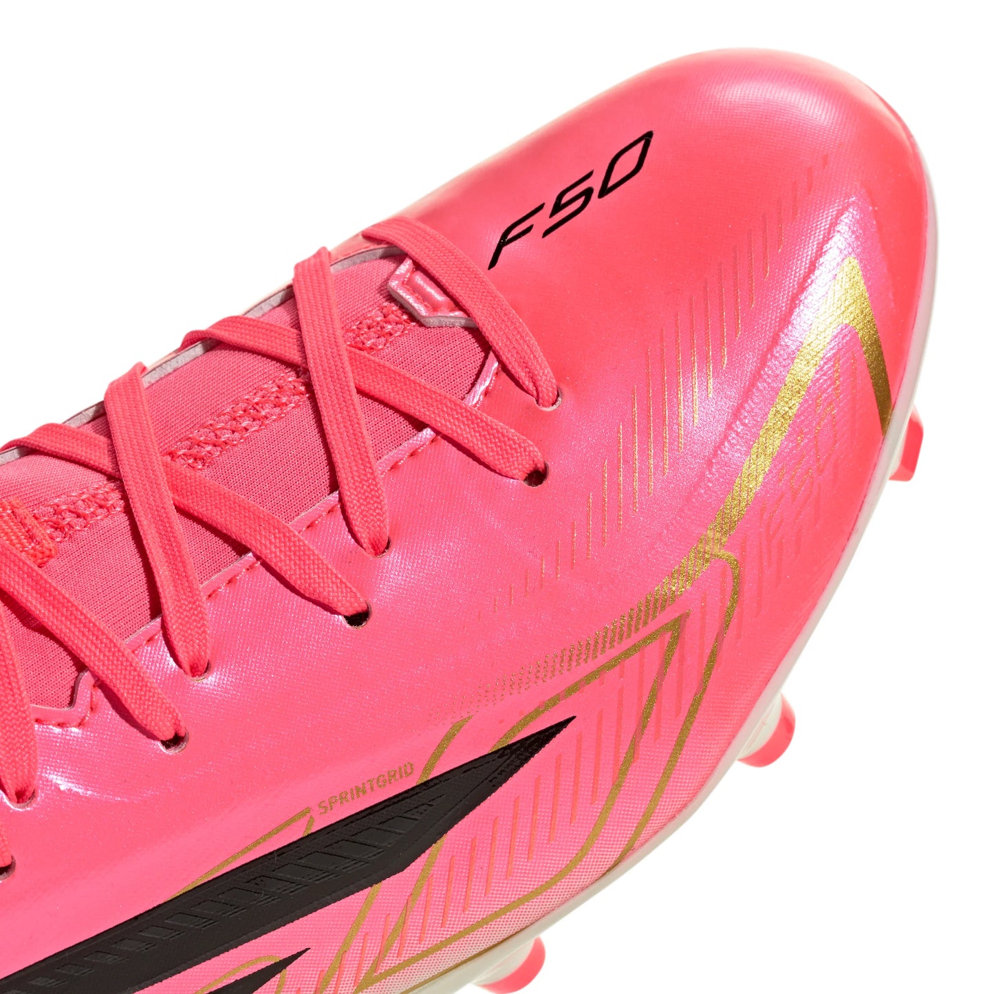 adidas F50 Hyperfast League Mid Firm Ground Youth Soccer Cleats Turquesa Black Gold