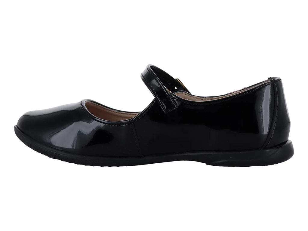 Zapatos Rilo de Charol Negro para Niña