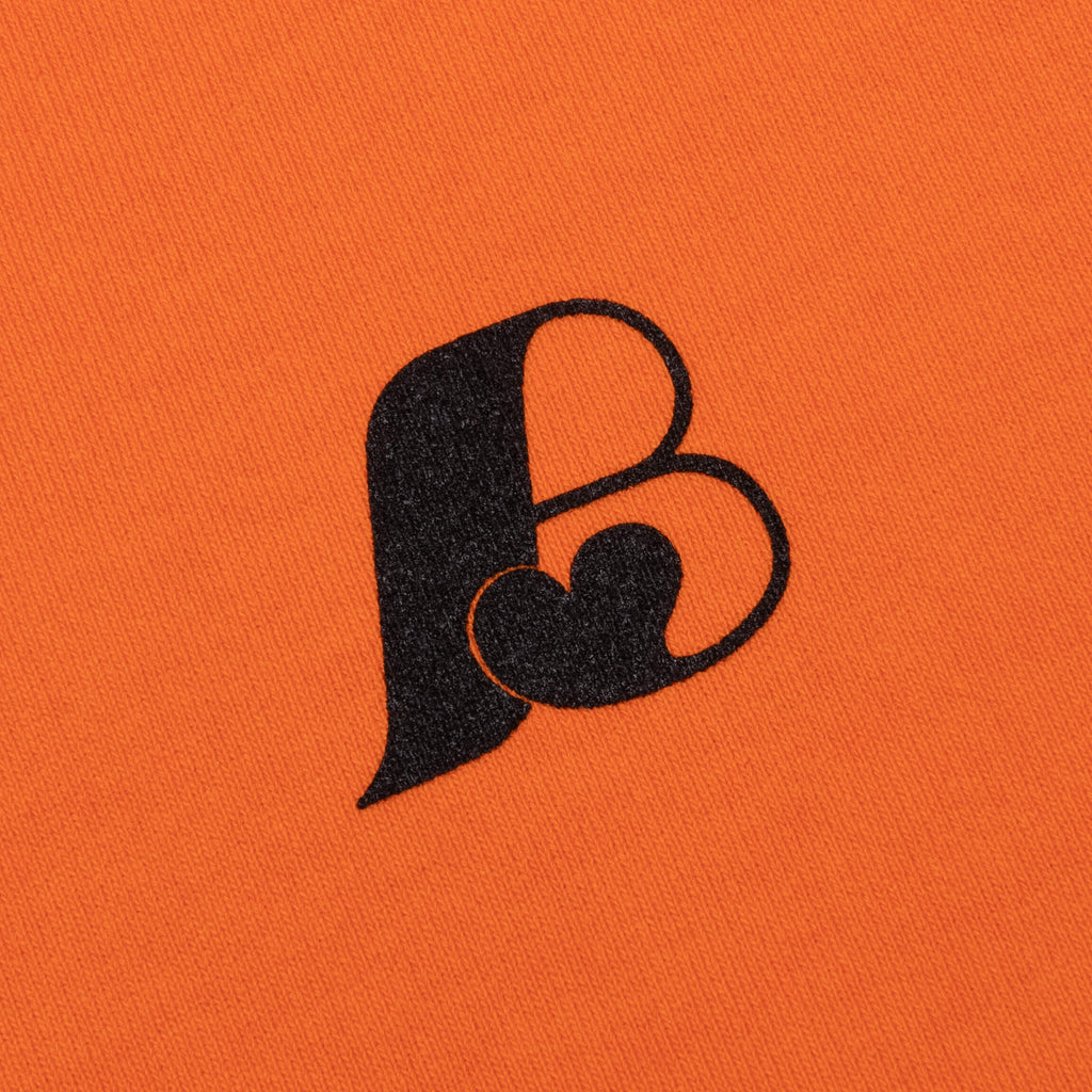 B Logo Hoodie Pumpkin Chocolate