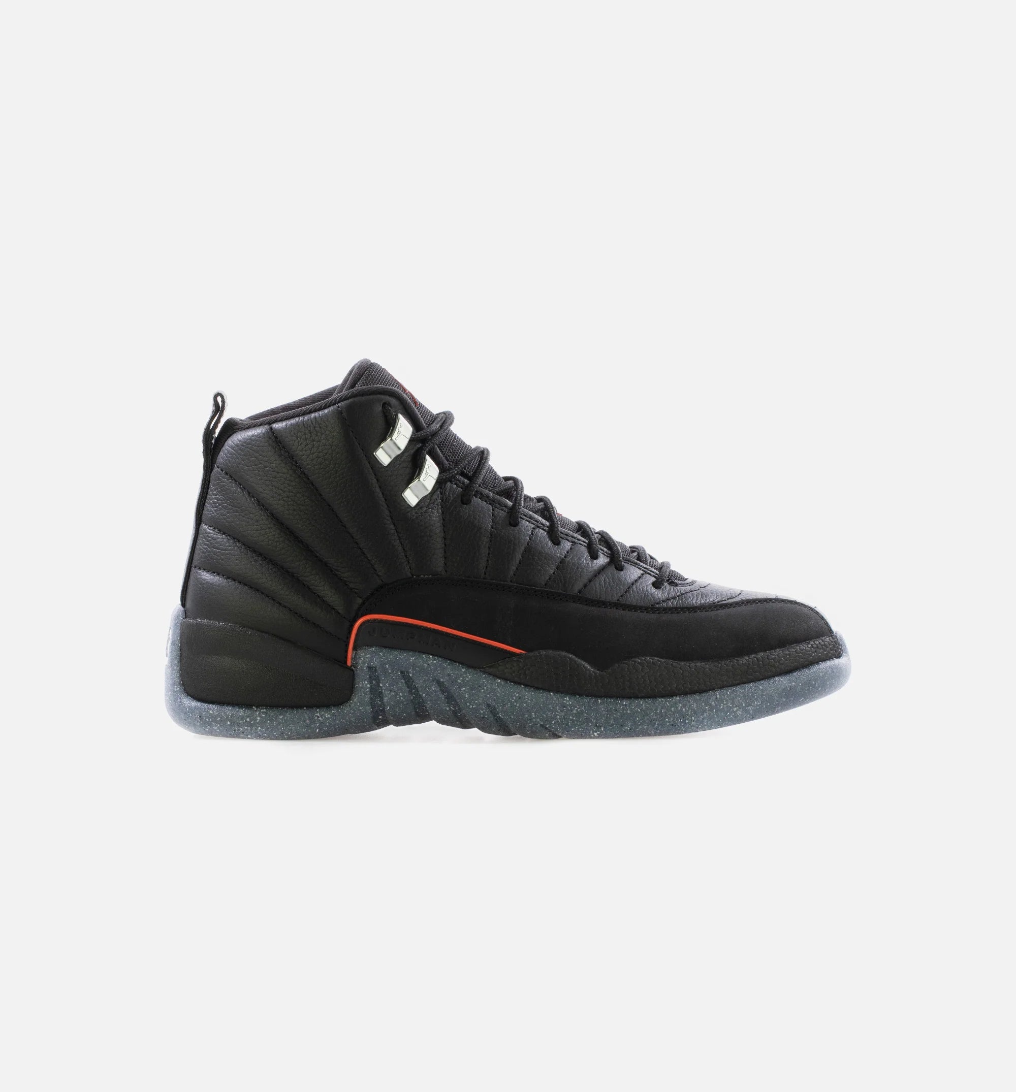 Air Jordan 12 Retro Utility Mens Lifestyle Shoe Black Black Bright Crimson White Limit One Per Customer